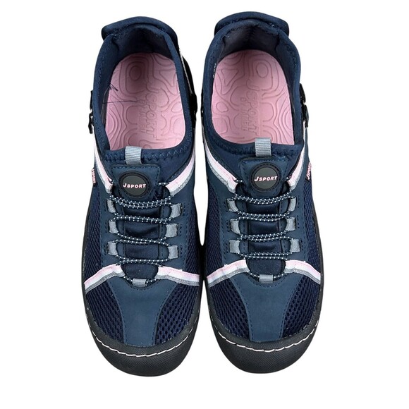 Jsport Tahoe Max Vegan Slip-on Trail Sneaker Women's US 8.5 Blue Water Ready - Picture 7 of 12